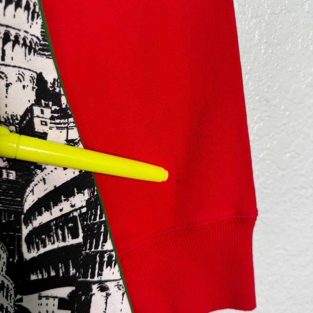 Christian Audigier Y2K Track Jacket Womens Small Italy Flag Crystal Rock NEW - Picture 13 of 16